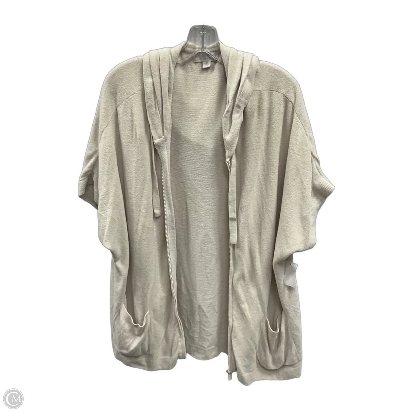 Jacket Other By Barefoot Dreams In Cream, Size: L