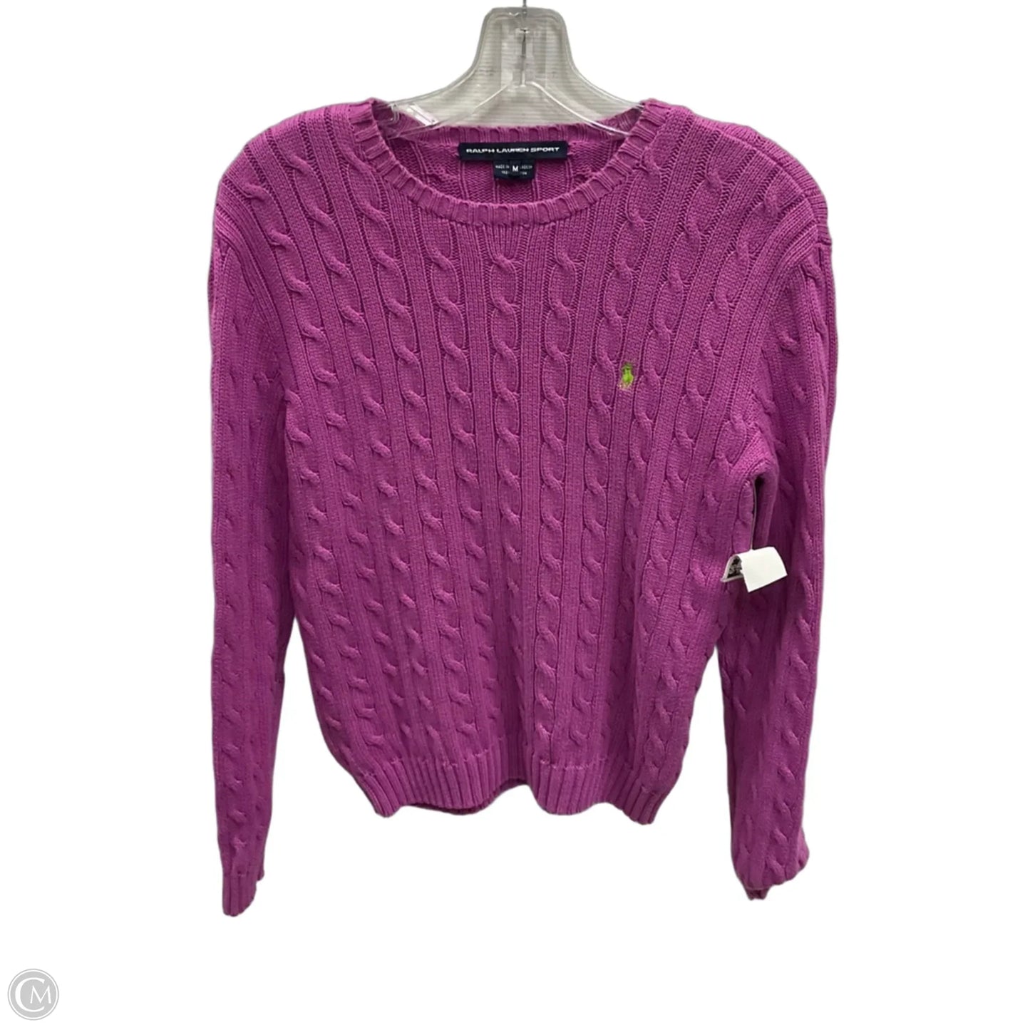 Sweater By Ralph Lauren In Purple, Size: M