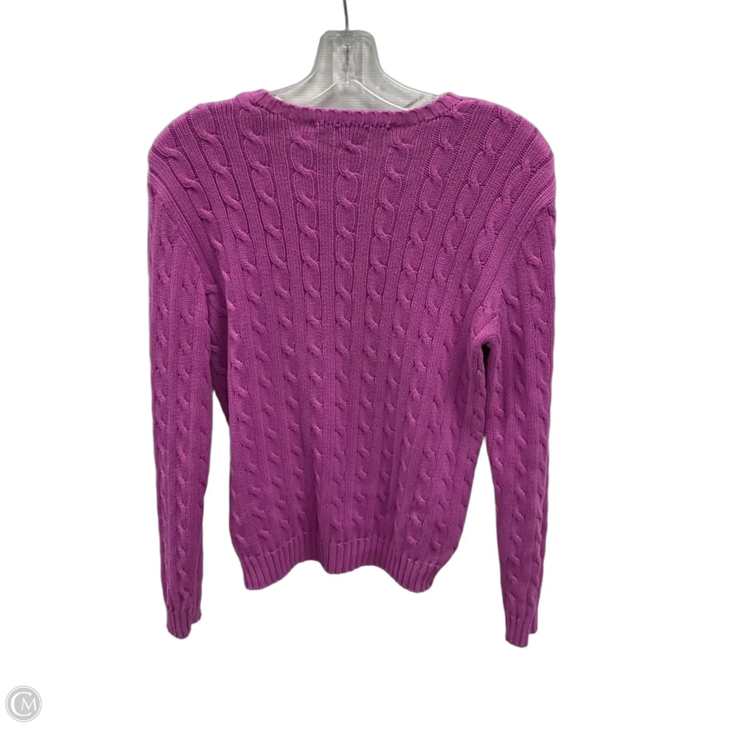 Sweater By Ralph Lauren In Purple, Size: M