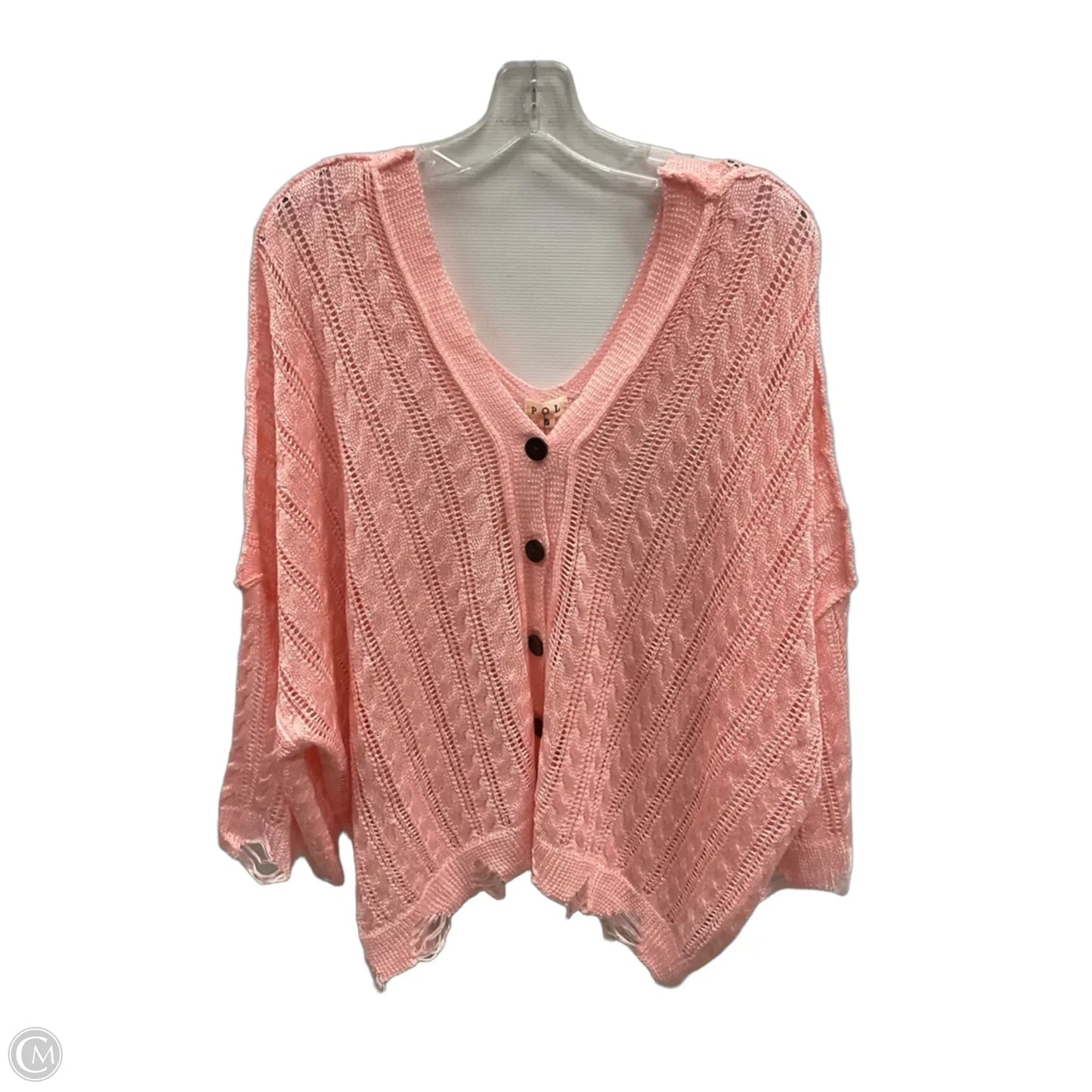 Cardigan By Pol In Pink, Size: S