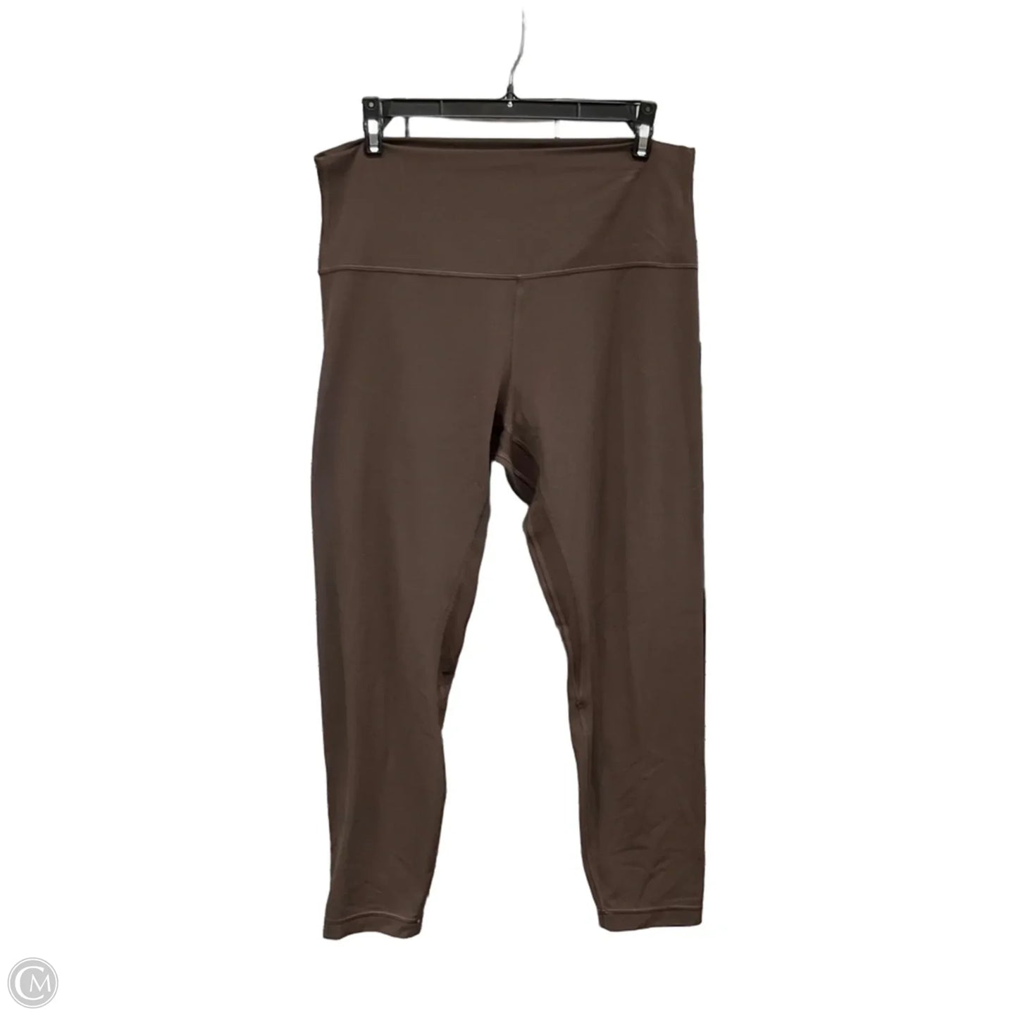Athletic Leggings By Lululemon In Brown, Size: 12