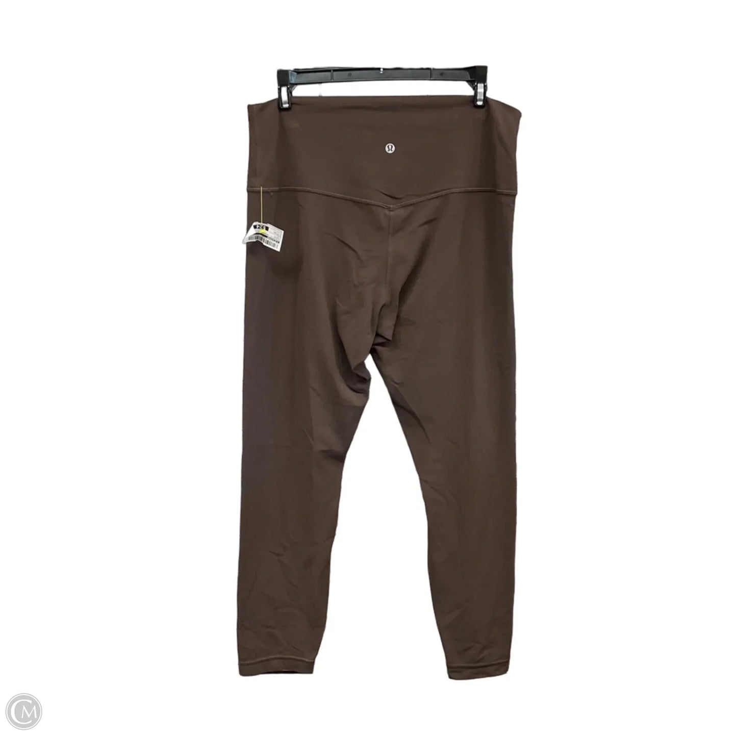 Athletic Leggings By Lululemon In Brown, Size: 12