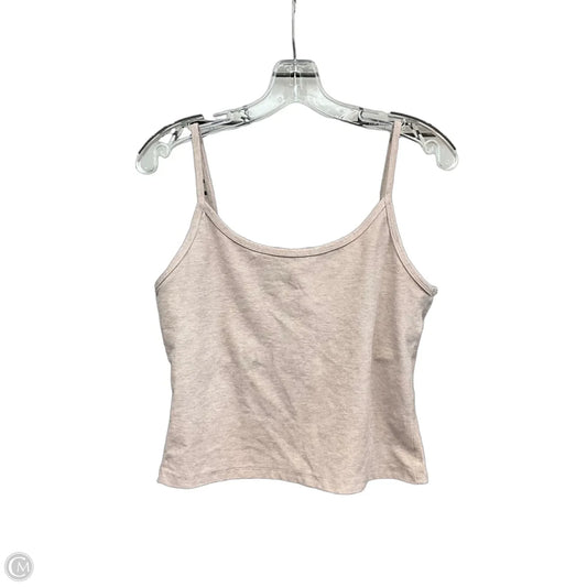 Athletic Tank Top By Beyond Yoga In Tan, Size: Xl