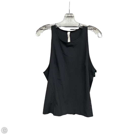 Athletic Tank Top By Lululemon In Black, Size: 8