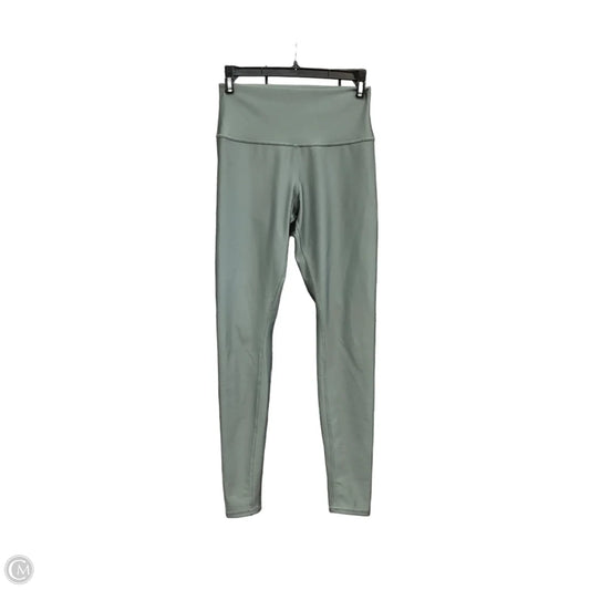 Athletic Leggings By Alo In Green, Size: M