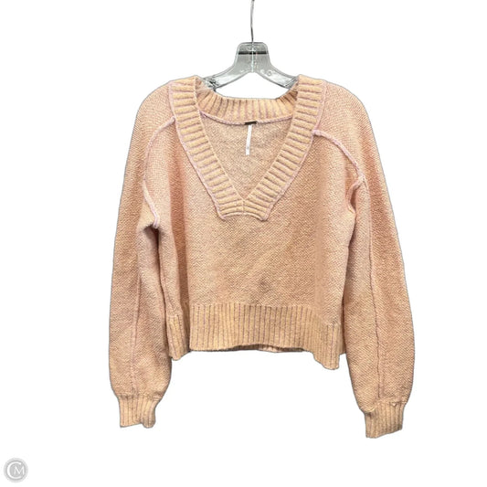 Sweater By Free People In Pink, Size: Xs