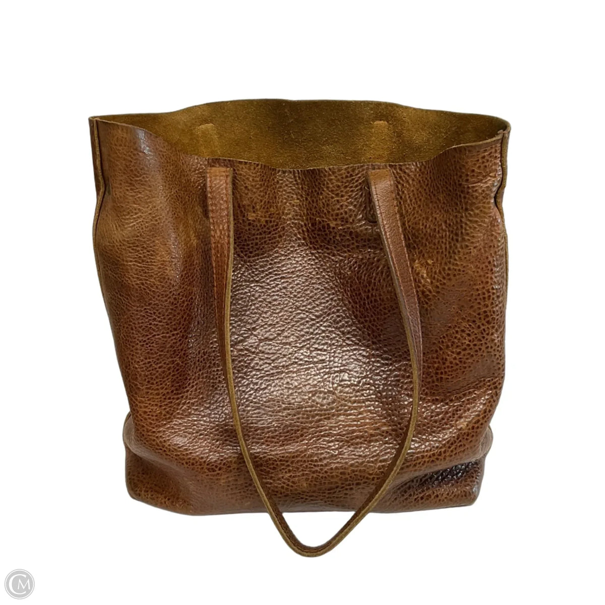 Handbag Leather By Portland Leather, Size: Medium