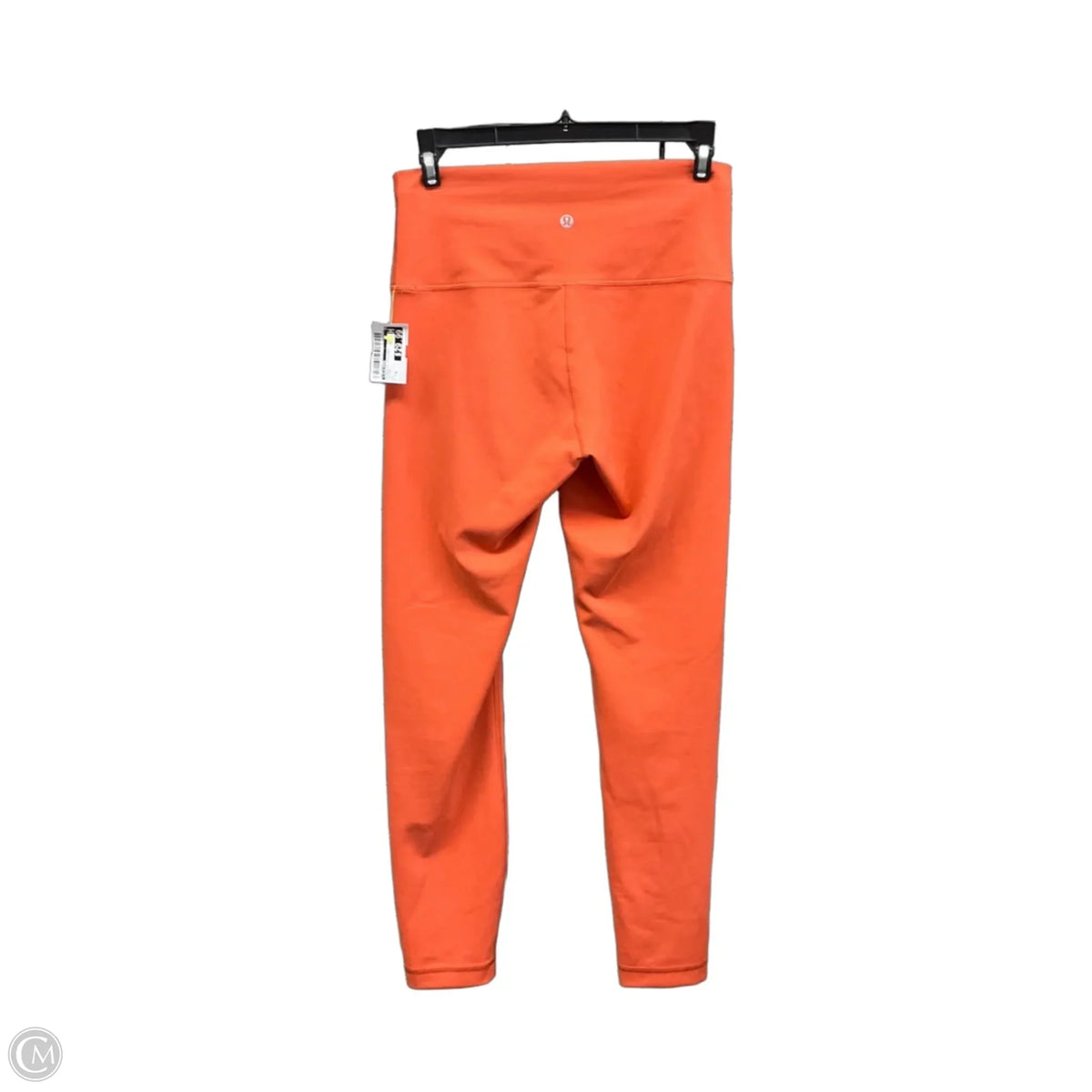 Athletic Leggings By Lululemon In Orange, Size: 8