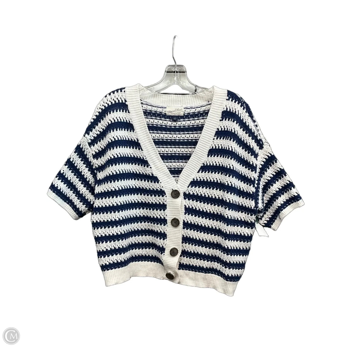 Sweater By Universal Thread In Striped Pattern, Size: S