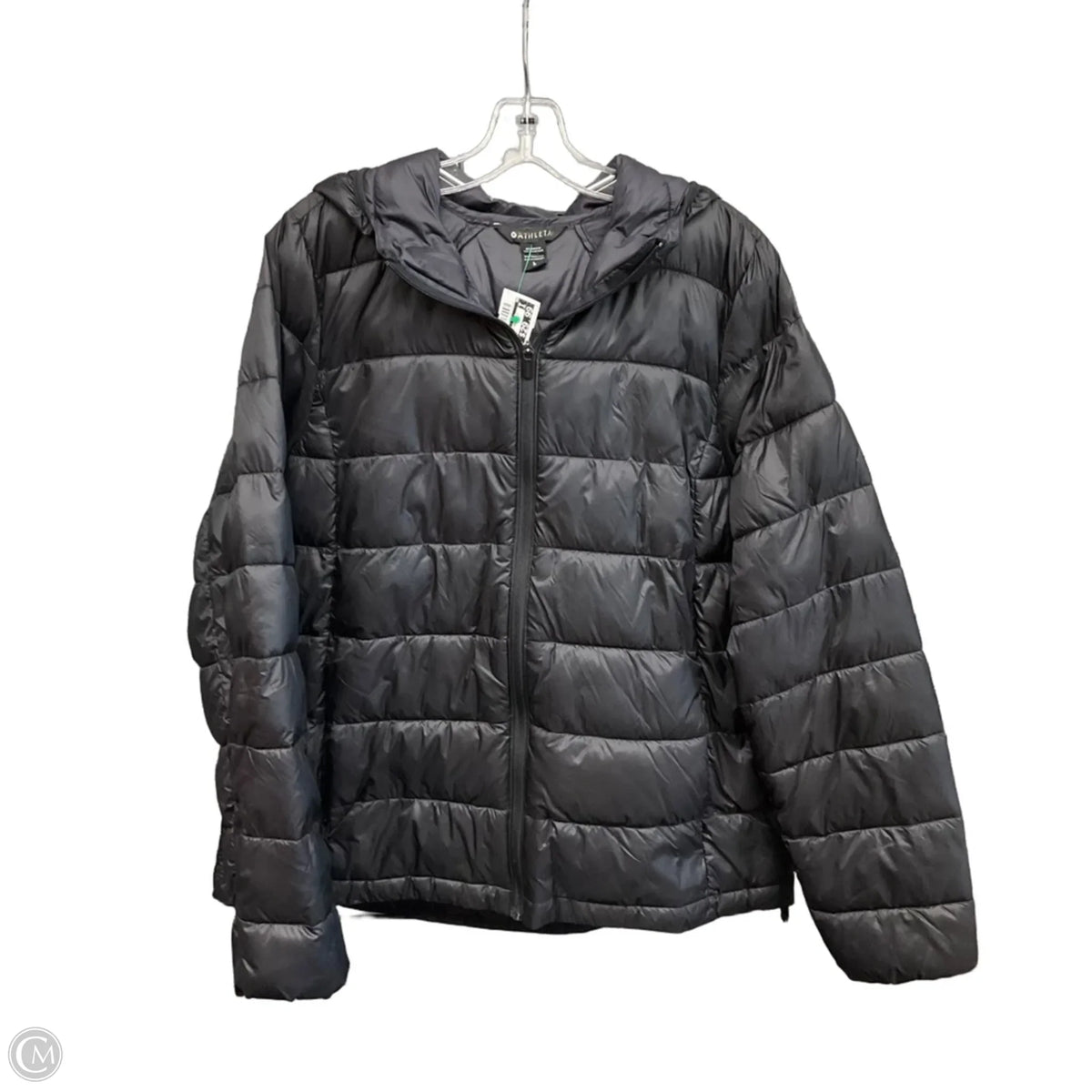 Jacket Puffer & Quilted By Athleta In Black, Size: L