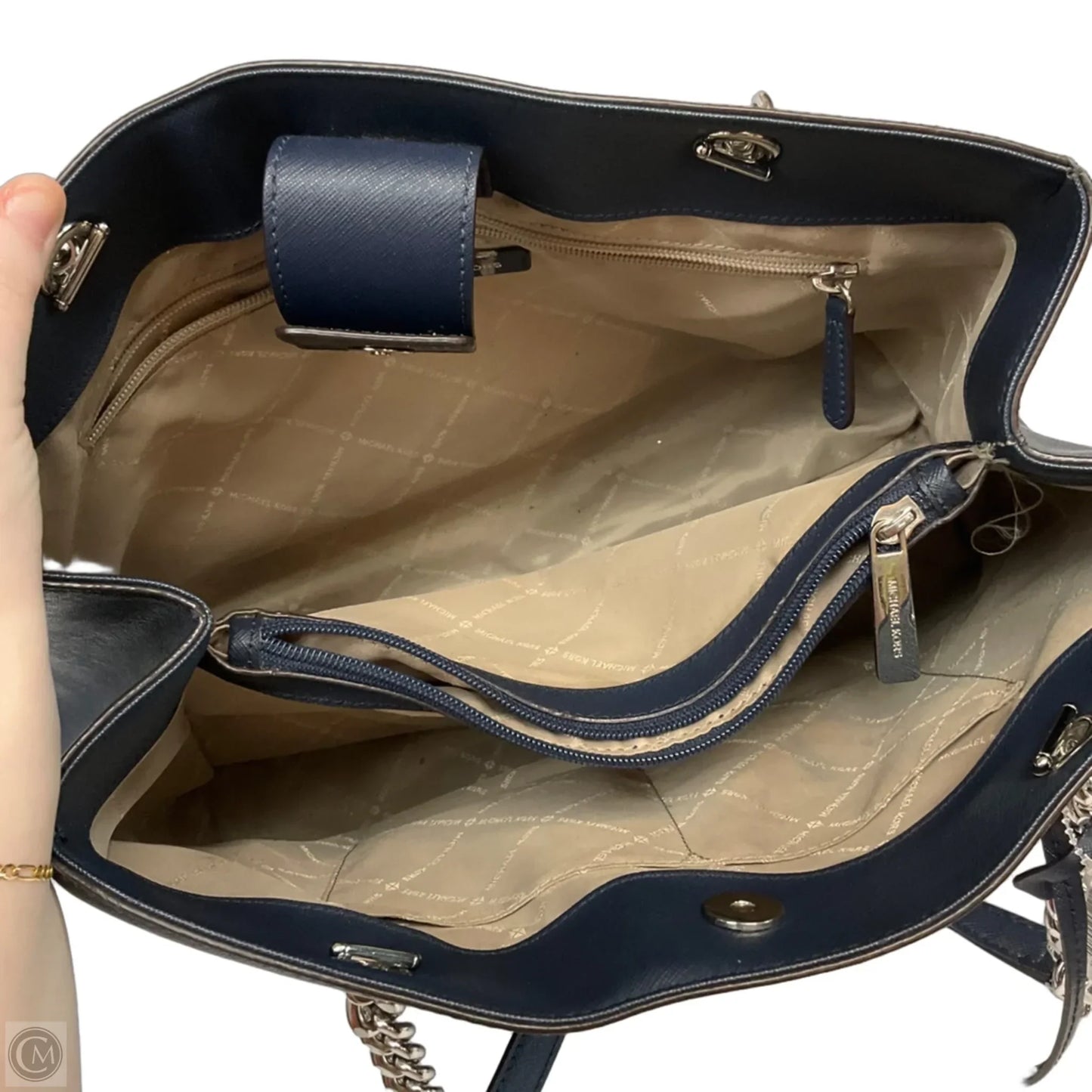 Handbag Designer By Michael Kors, Size: Medium