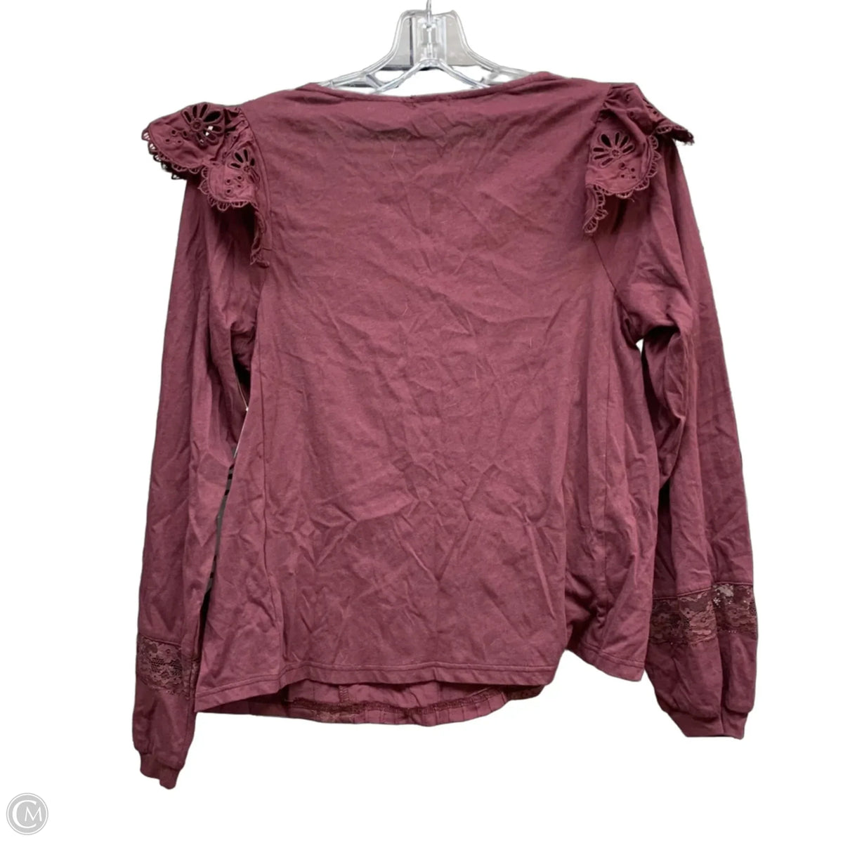 Top Long Sleeve By Tiny In Purple, Size: Xs