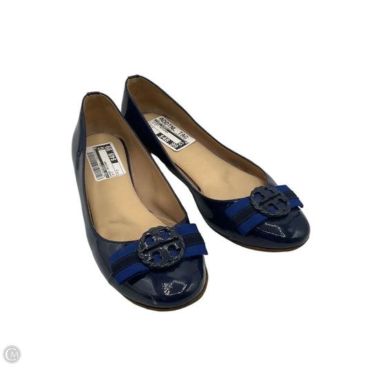 Shoes Designer By Tory Burch In Blue, Size: 7