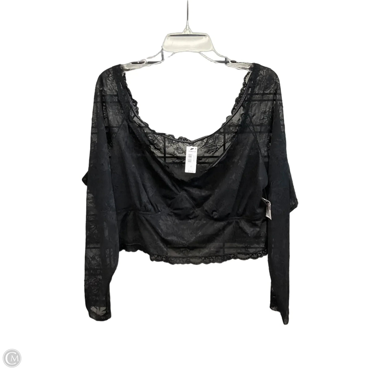 Top Sleeveless By Torrid In Black, Size: 3x