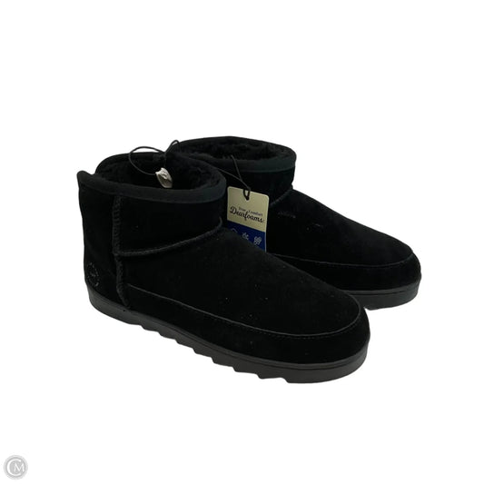 Boots Ankle Flats By Clothes Mentor In Black, Size: 7