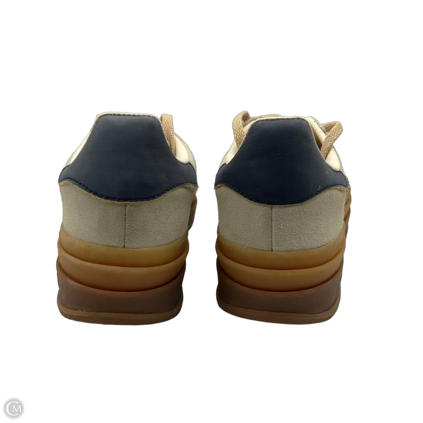 Shoes Sneakers By Adidas In Blue & Cream, Size: 7