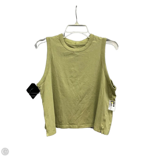 Athletic Tank Top By Lululemon In Green, Size: 12