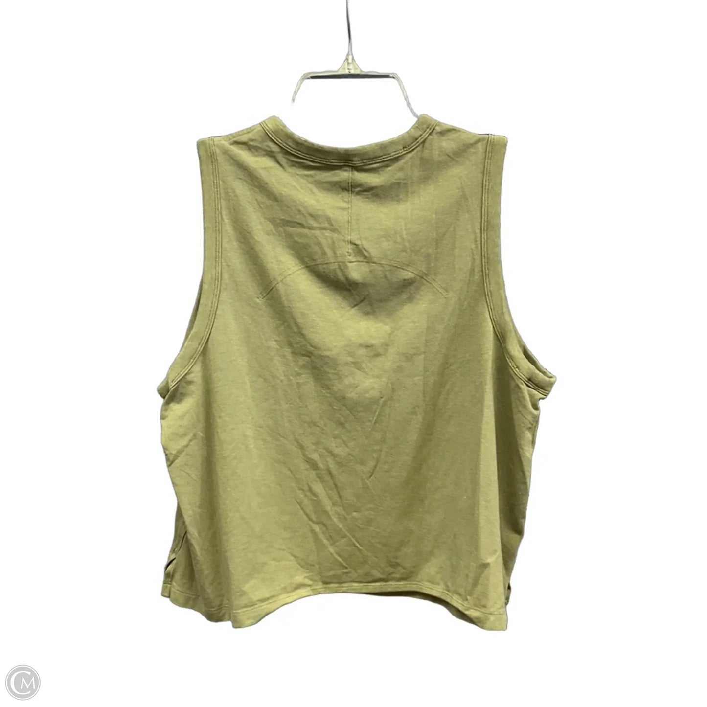 Athletic Tank Top By Lululemon In Green, Size: 12