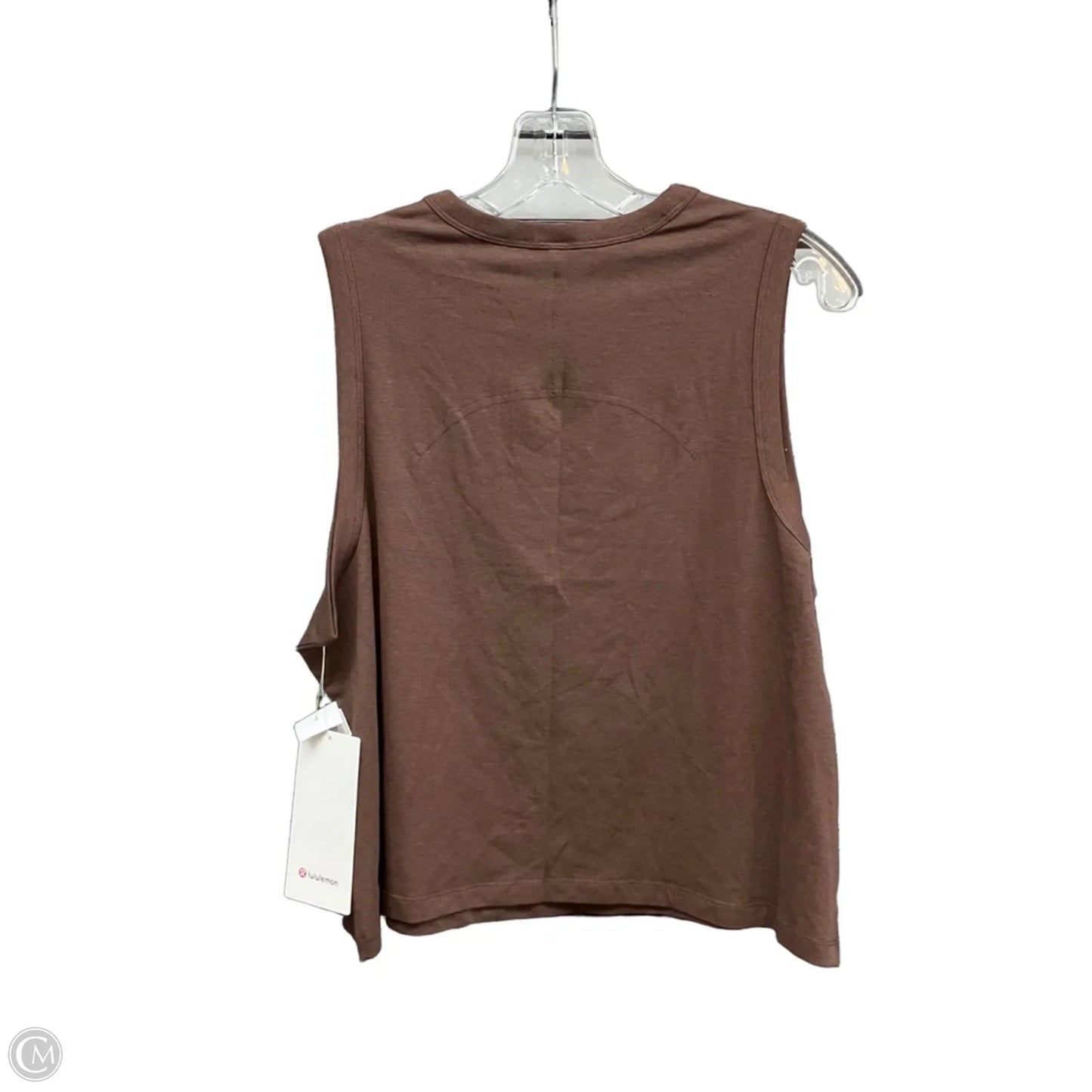 Athletic Tank Top By Lululemon In Brown, Size: 12