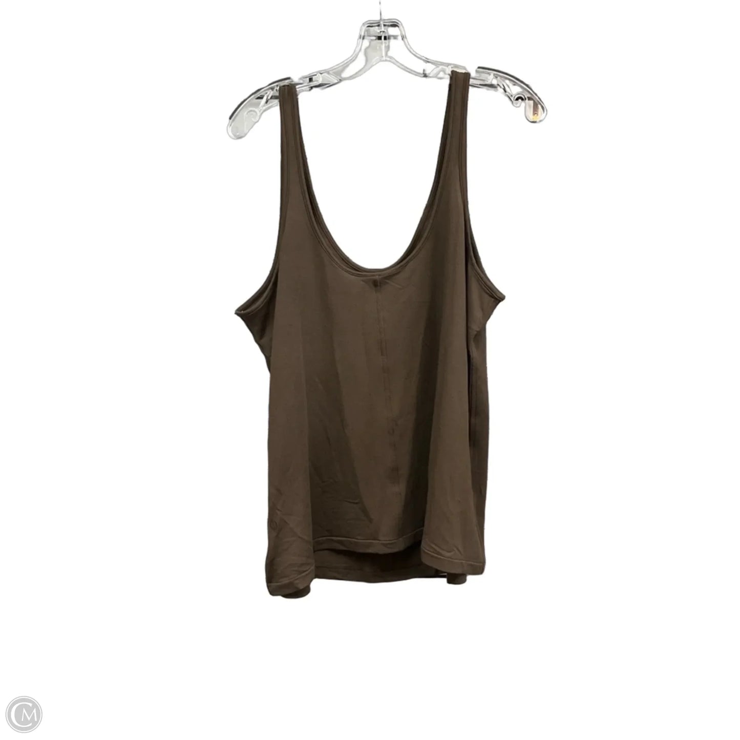 Athletic Tank Top By Lululemon In Brown, Size: Xl