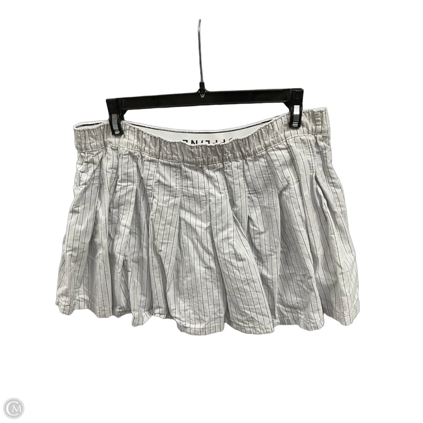 Skort By Offline In Blue & White, Size: L