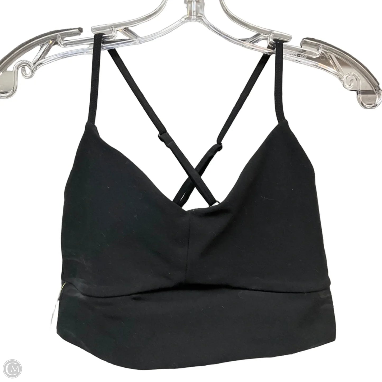 Athletic Bra By Alo In Black, Size: S
