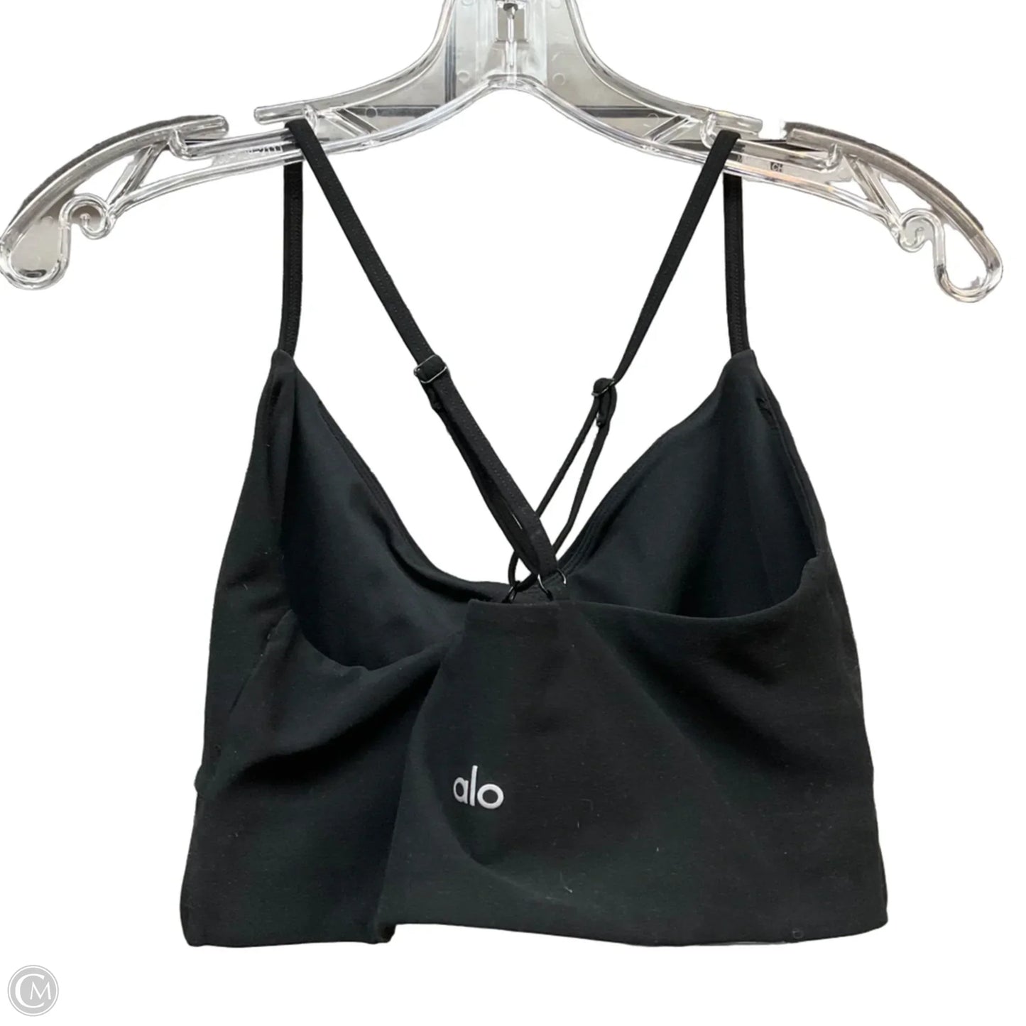 Athletic Bra By Alo In Black, Size: S