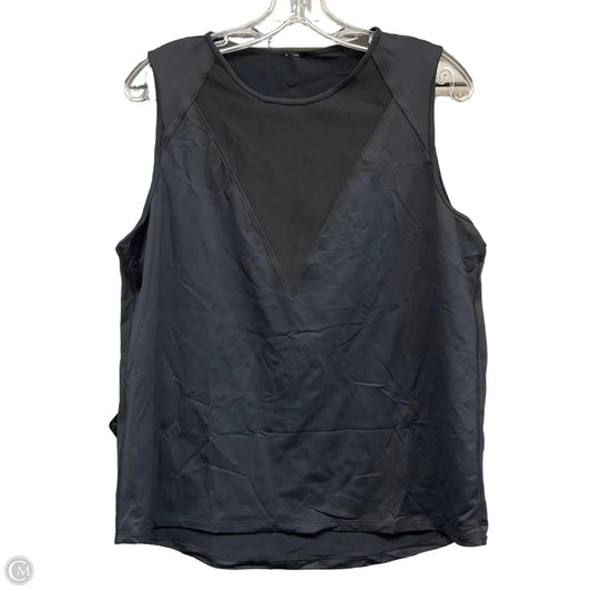 Athletic Tank Top By Lululemon In Black, Size: M