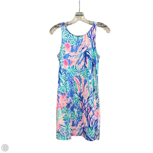 Dress Designer By Lilly Pulitzer In Blue & Pink, Size: Xs