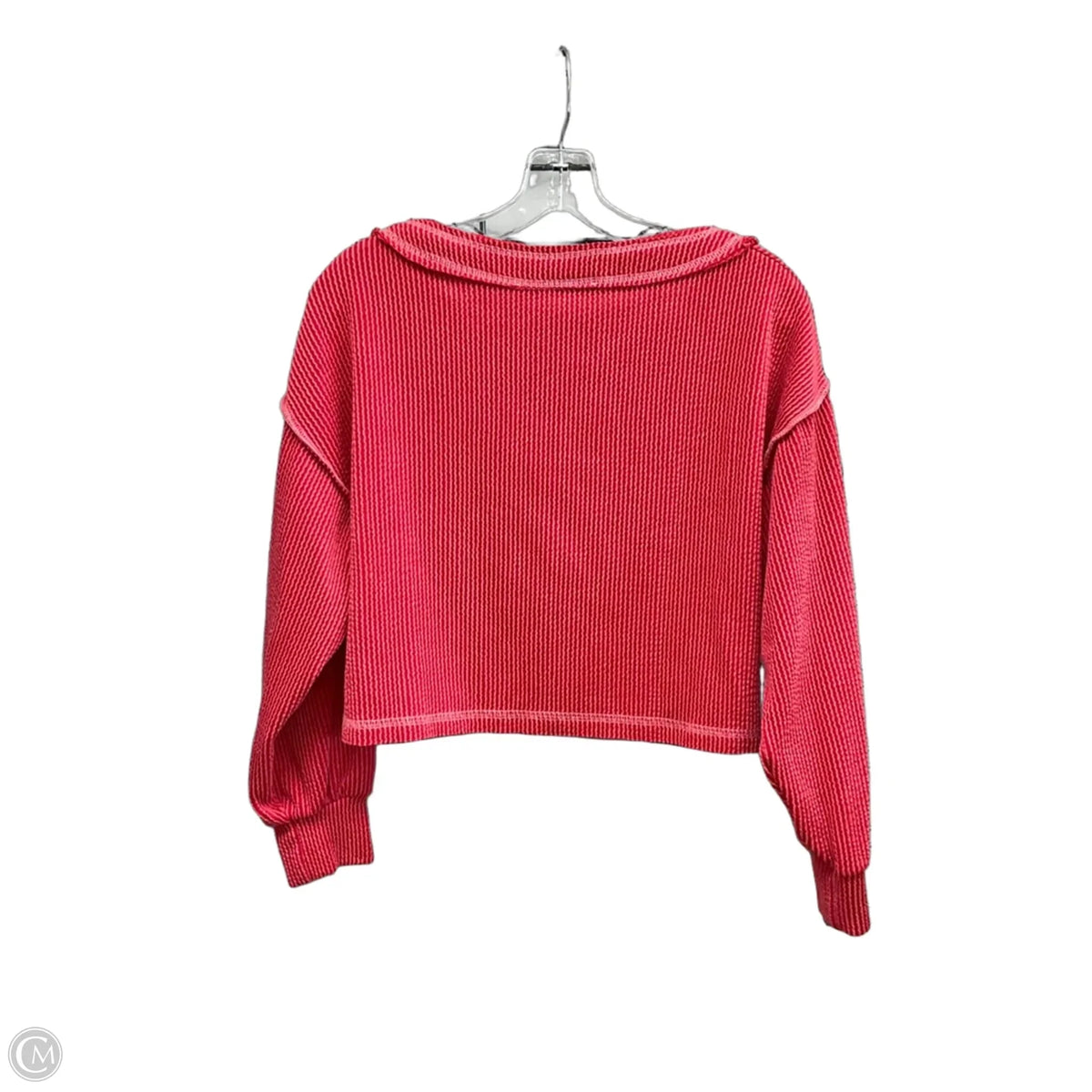 Top Long Sleeve By Altard State In Red, Size: S