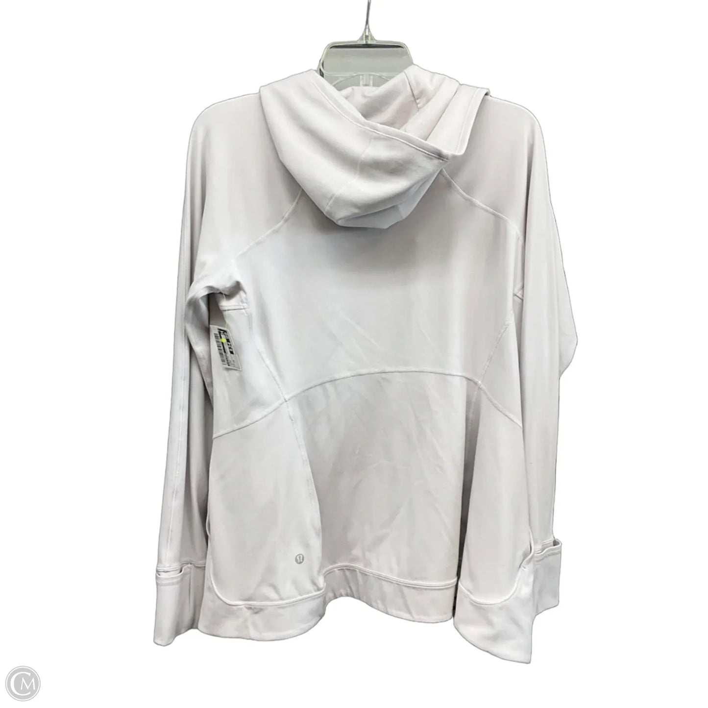Athletic Jacket By Lululemon In Cream, Size: 10