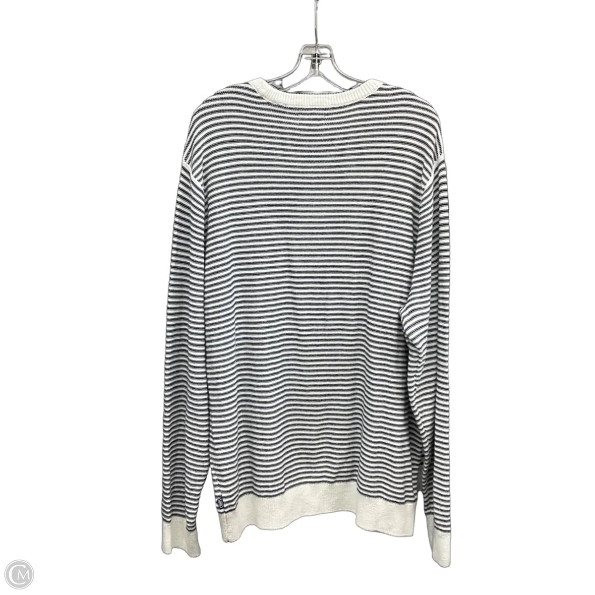 Sweater By Chaps In White, Size: Xxl