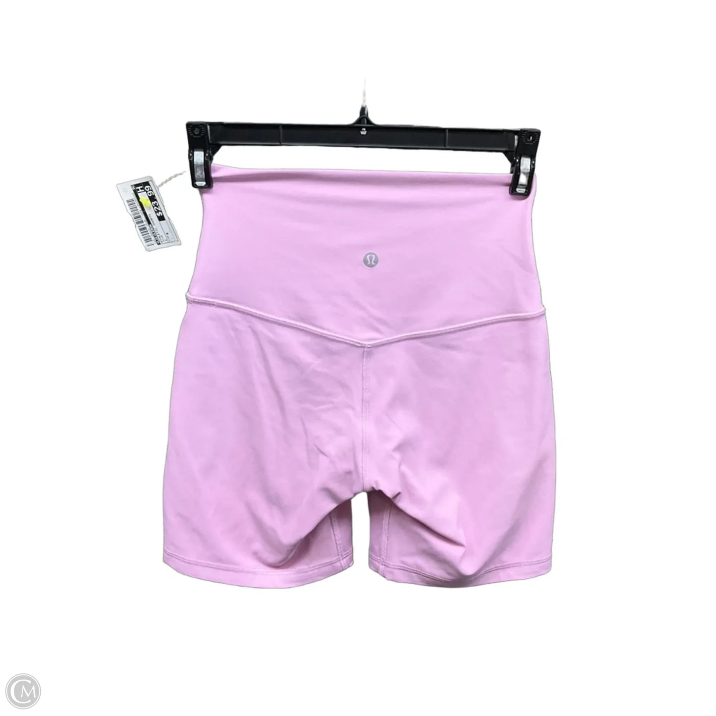 Athletic Shorts By Lululemon In Pink, Size: 4
