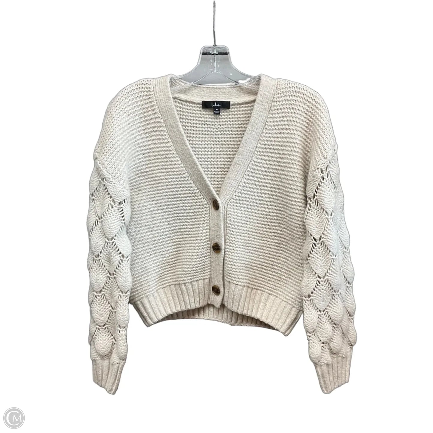 Cardigan By Lulus In Beige, Size: M