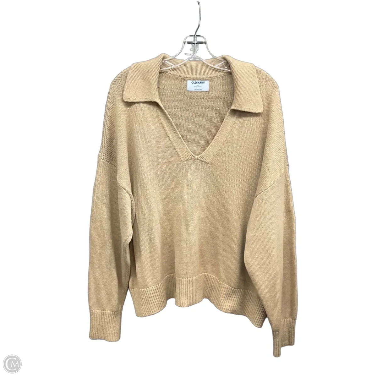 Sweater By Old Navy In Tan, Size: Xl