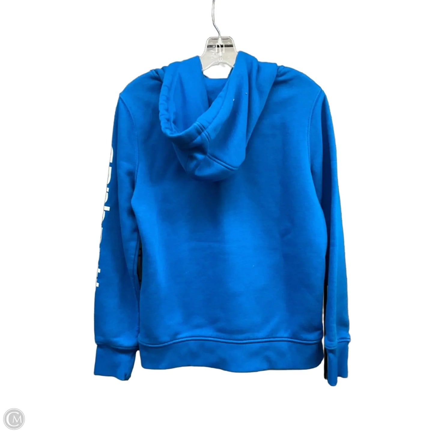 Sweatshirt Hoodie By Carhartt In Blue, Size: S