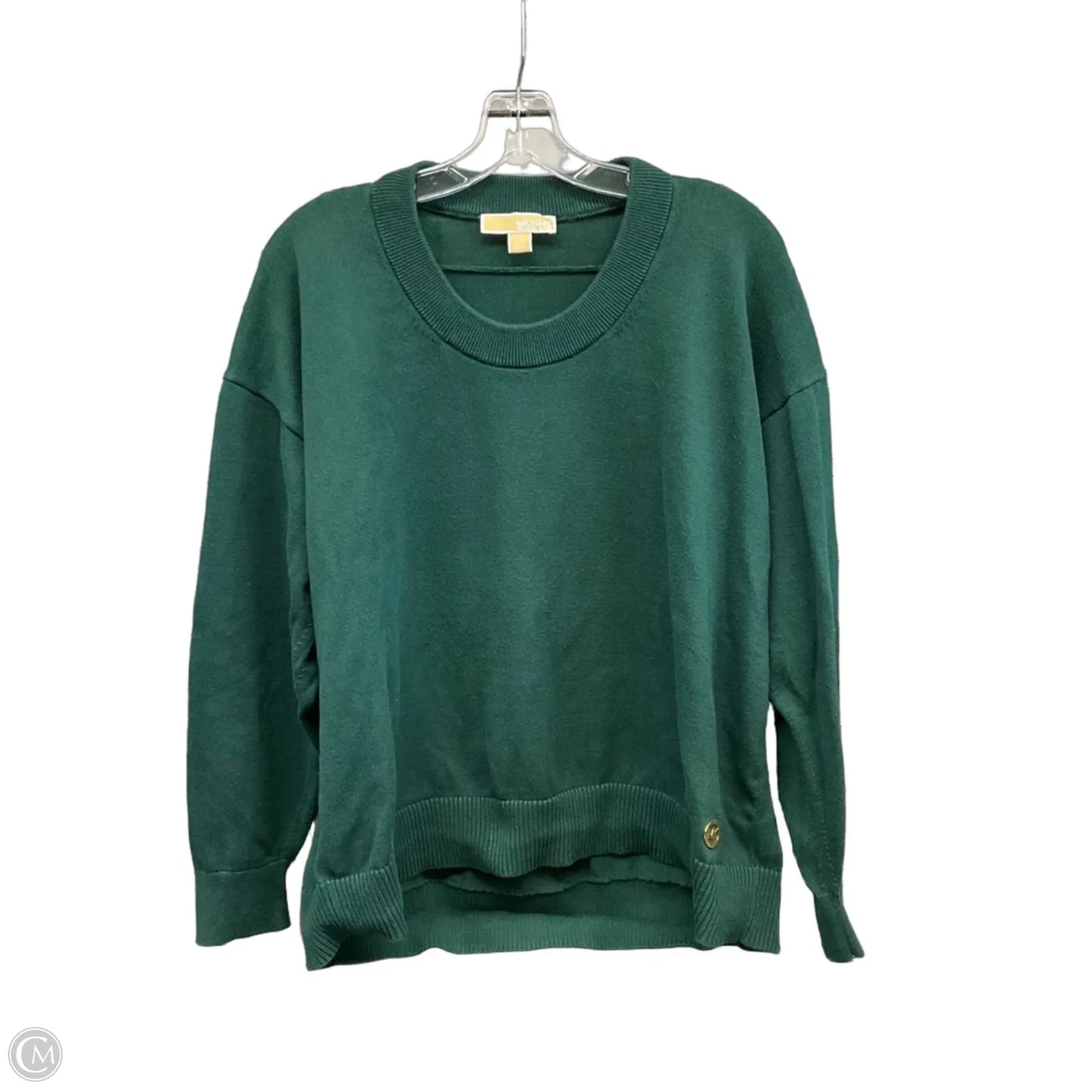 Top Long Sleeve By Michael By Michael Kors In Green, Size: L