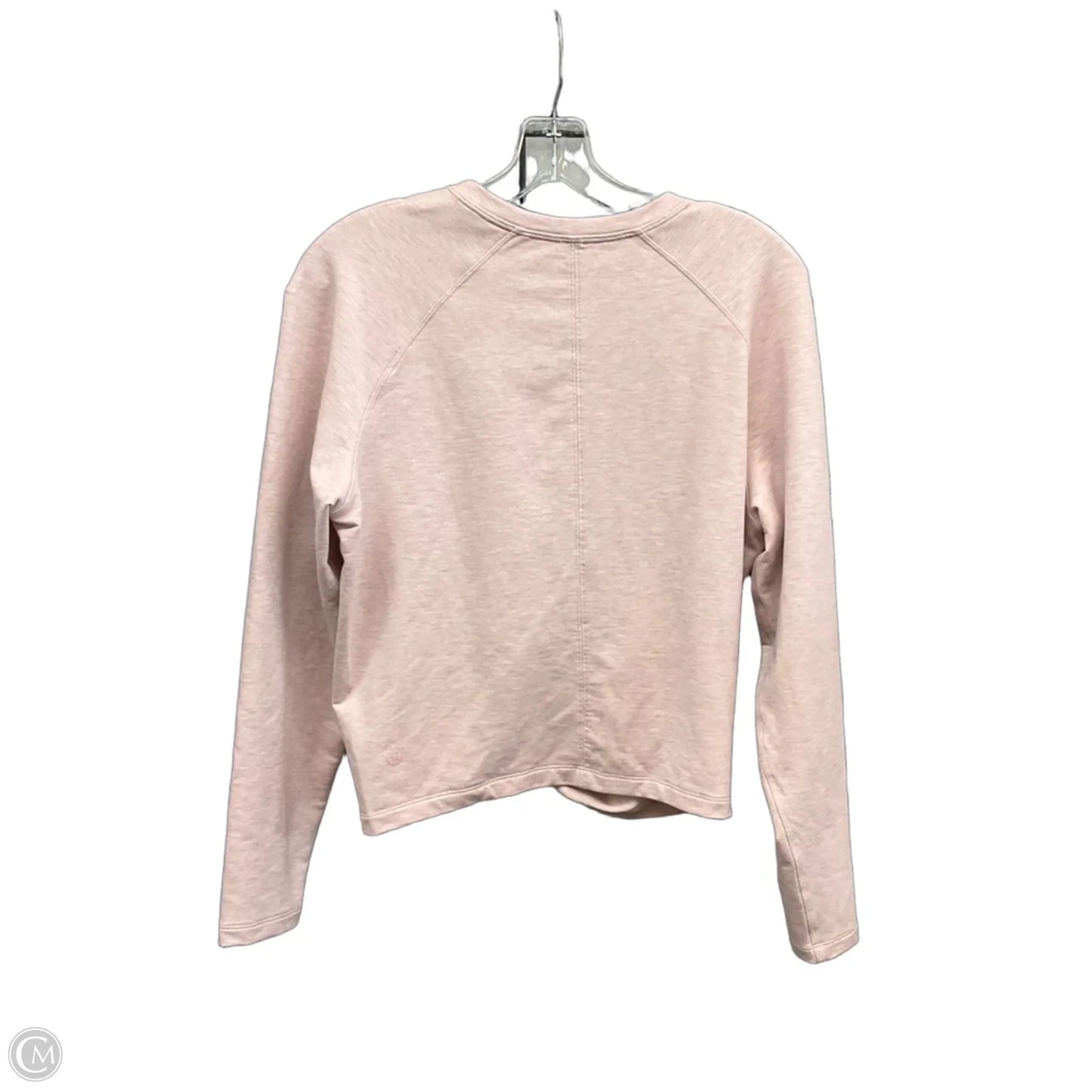 Top Long Sleeve By Lululemon In Pink, Size: 6