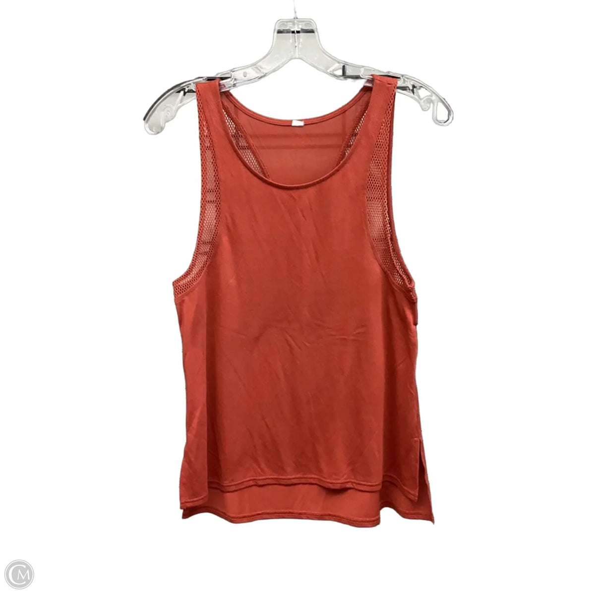 Athletic Tank Top By Alo In Orange, Size: M