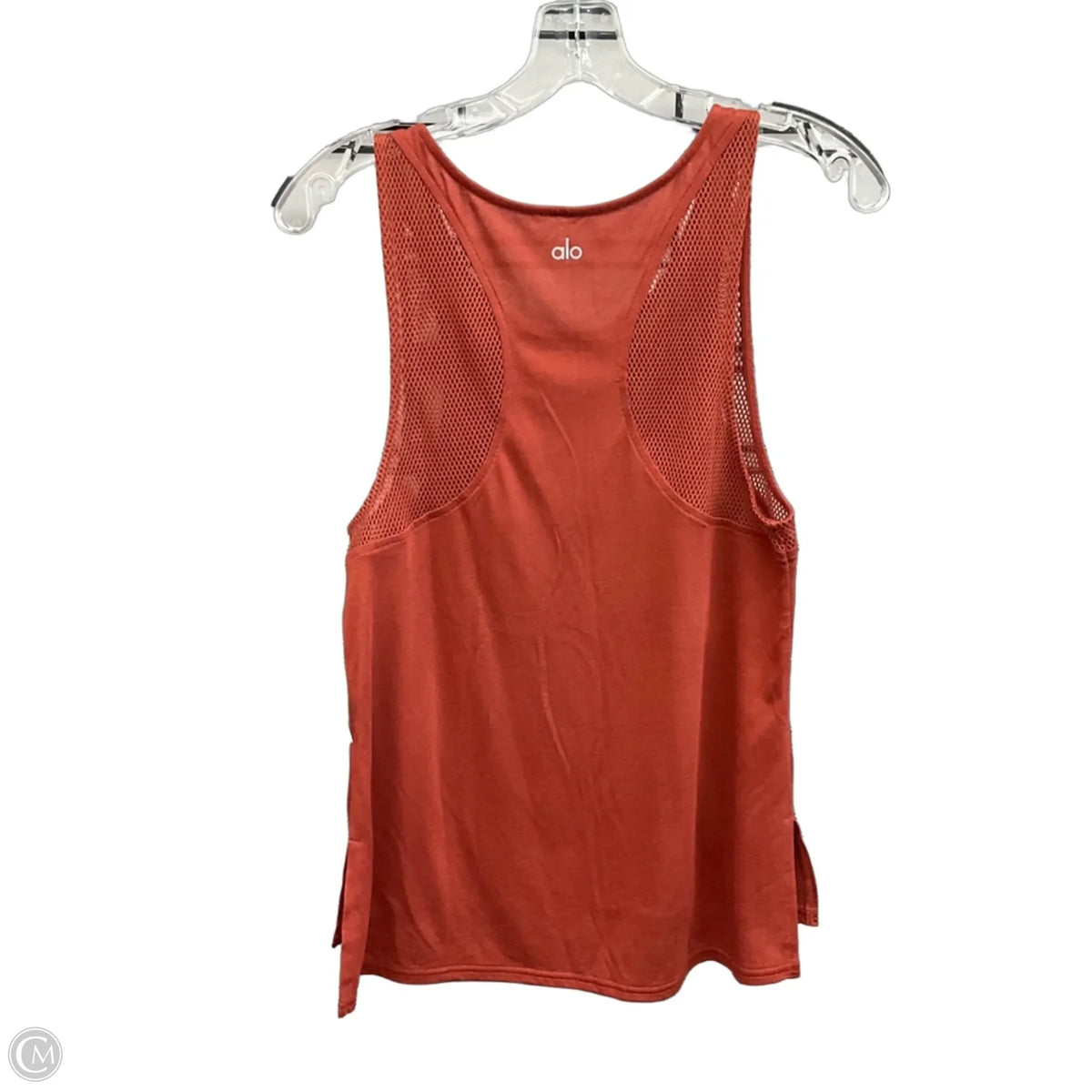 Athletic Tank Top By Alo In Orange, Size: M