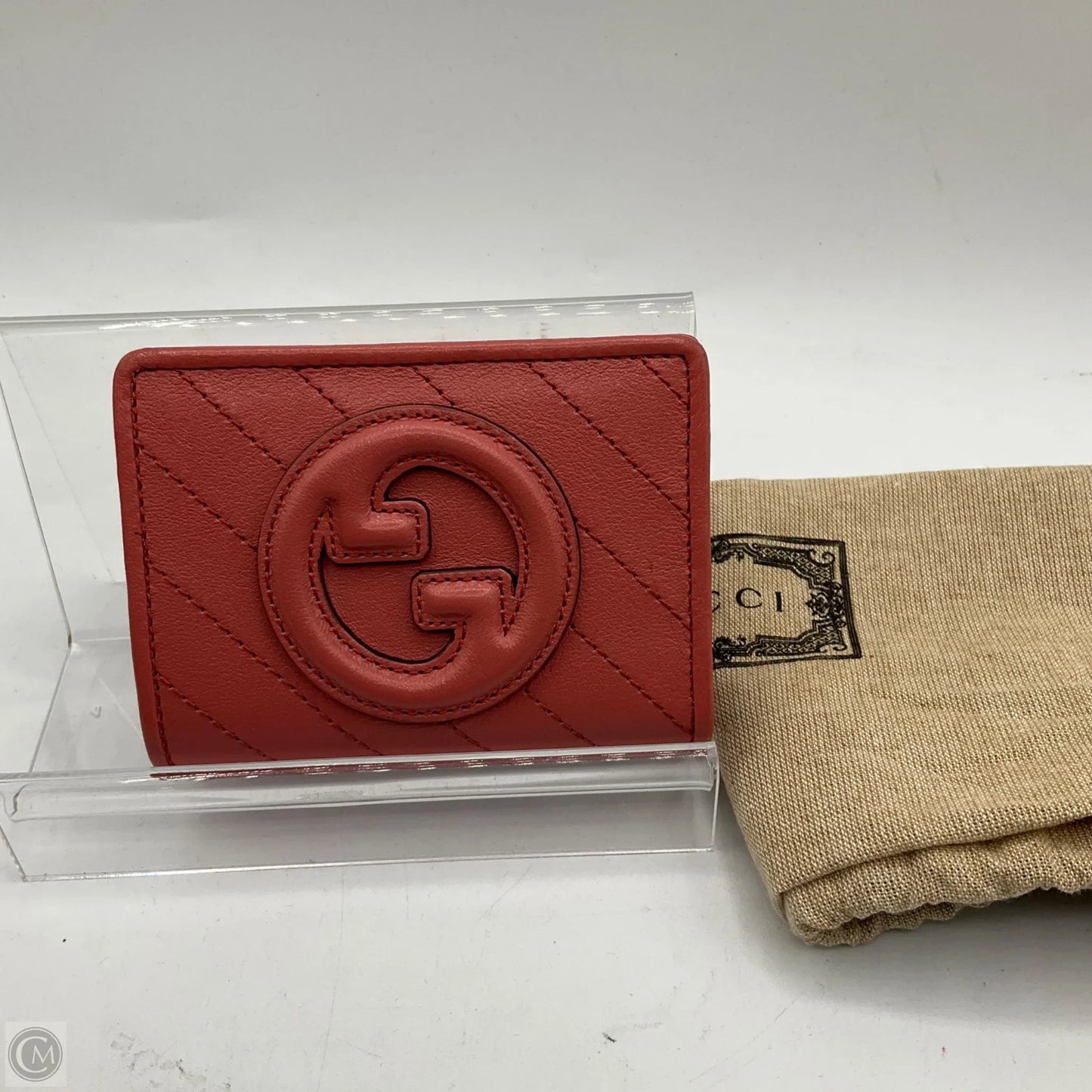 Wallet Luxury Designer By Gucci, Size: Small
