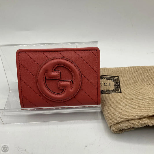 Wallet Luxury Designer By Gucci, Size: Small