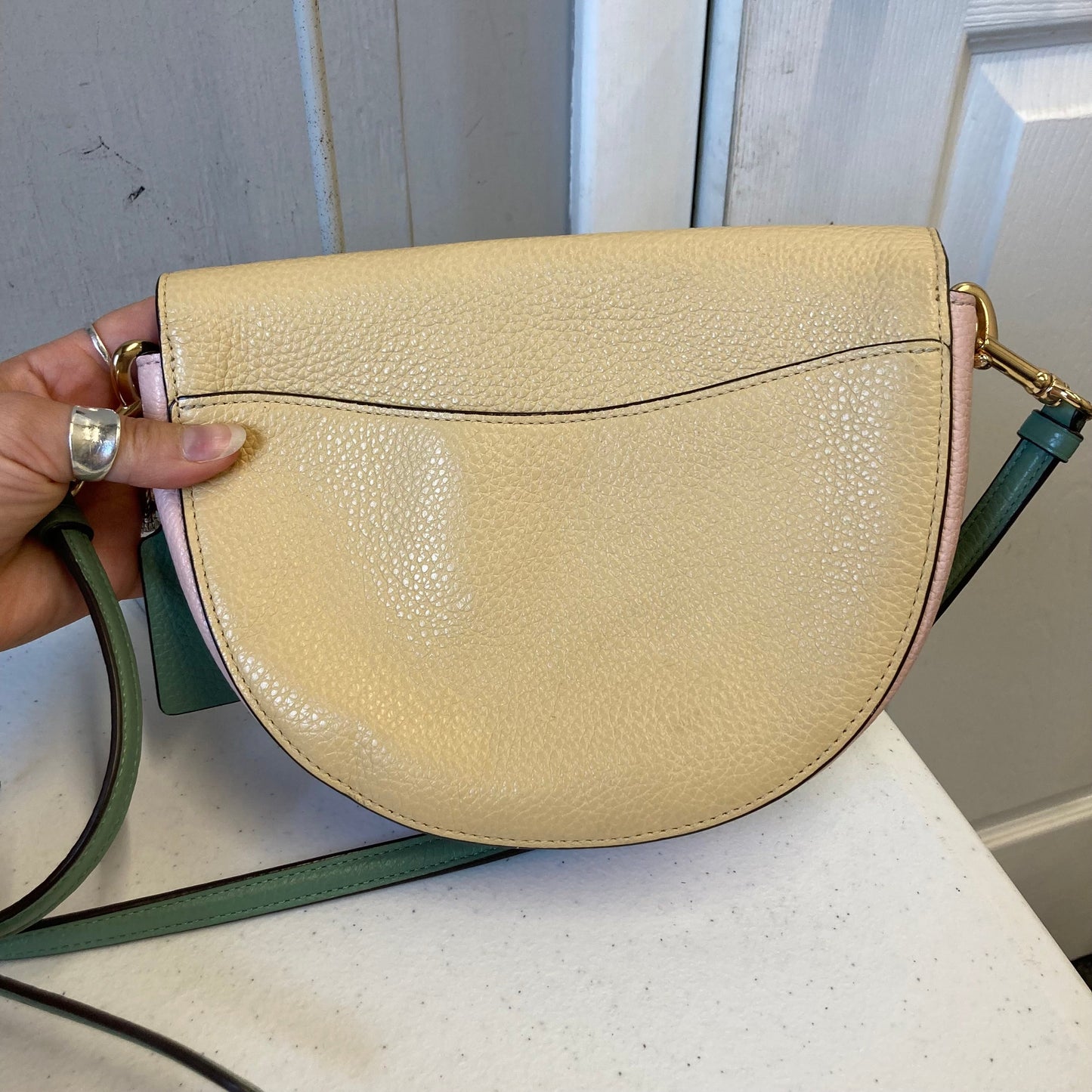 Handbag Designer By Coach In Multi, Size:Small