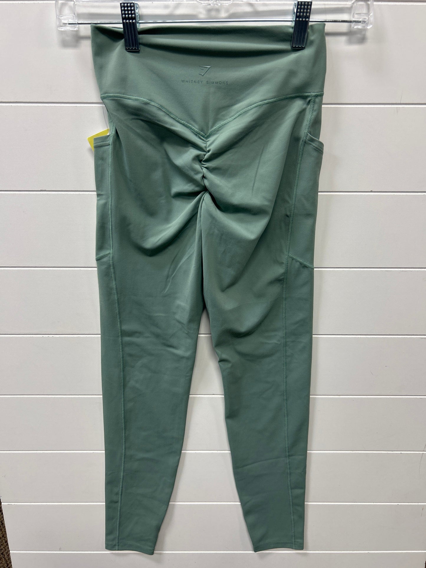 Athletic Leggings By Gym Shark In Green, Size:S