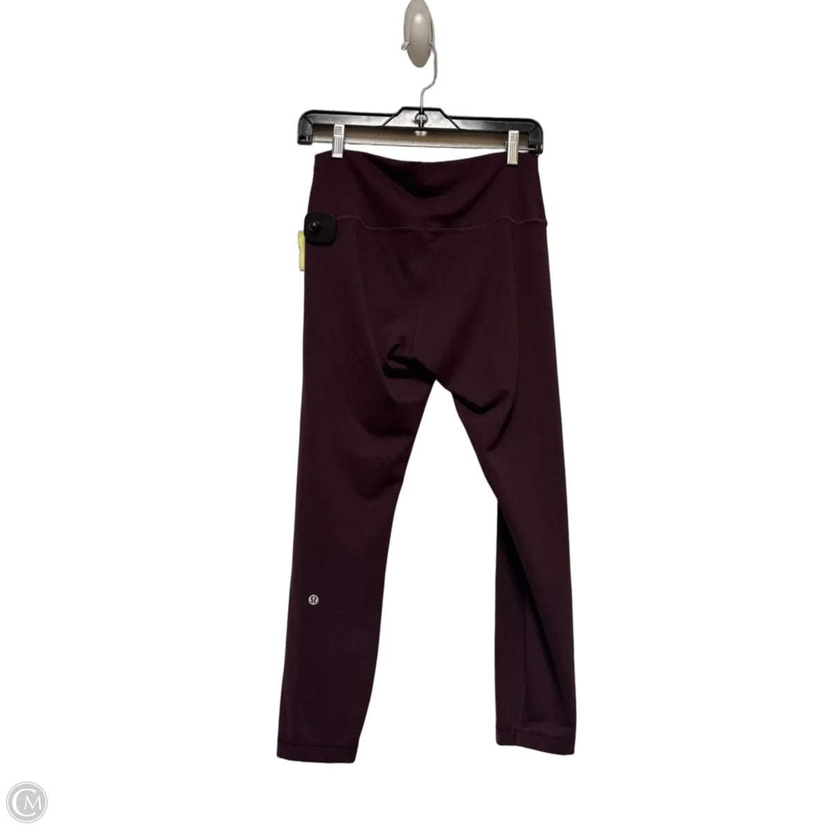 Athletic Leggings By Lululemon In Maroon, Size: 10