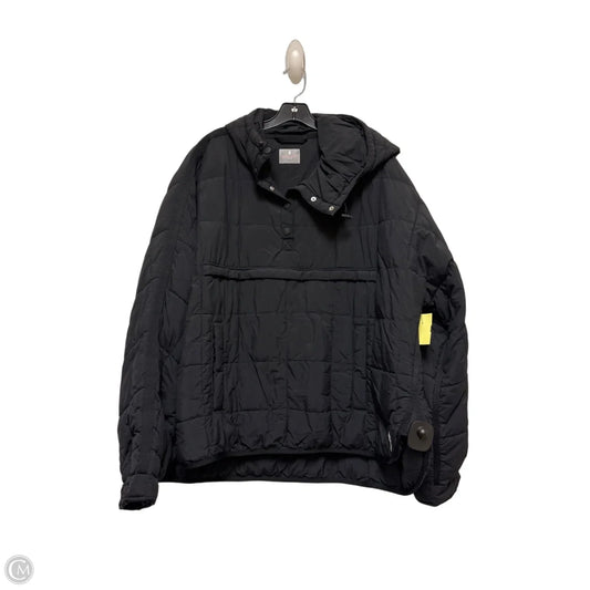 Jacket Puffer & Quilted By Free People In Black, Size: Xl