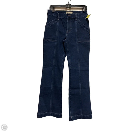 Jeans Wide Leg By Madewell In Blue Denim, Size: 4
