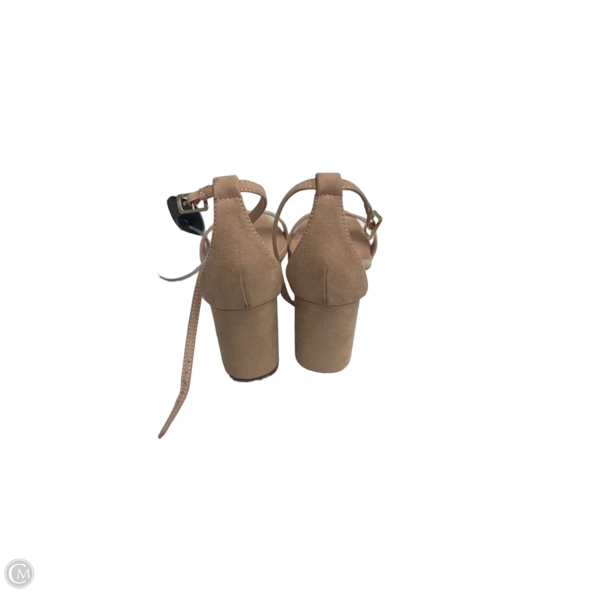 Shoes Heels Block By Lulus In Tan, Size: 9