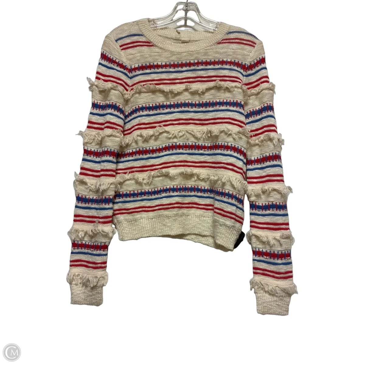 Sweater By Moth In Striped Pattern, Size: Xs