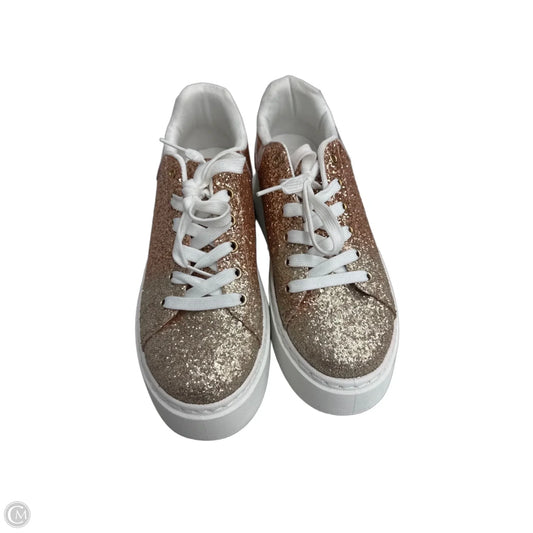 Shoes Sneakers By New York And Co In Rose Gold, Size: 9